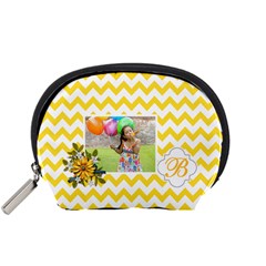 Pouch (S): Yellow Chevron - Accessory Pouch (Small)