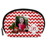 Pouch (L) : Red Chevron - Accessory Pouch (Large)