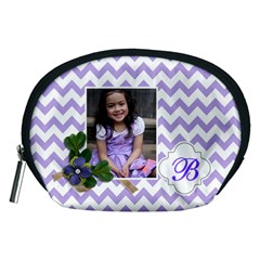 Pouch (M): Violet Chevron - Accessory Pouch (Medium)