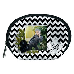 Pouch (M): Black Chevron - Accessory Pouch (Medium)