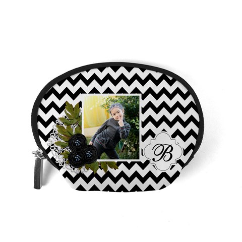Pouch (s): Black Chevron By Jennyl Back