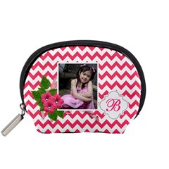 Pouch (S): Pink Chevron - Accessory Pouch (Small)