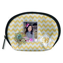 Pouch (M): Yellow Chevron - Accessory Pouch (Medium)