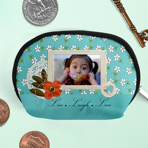 Pouch (m): Live By Jennyl Front