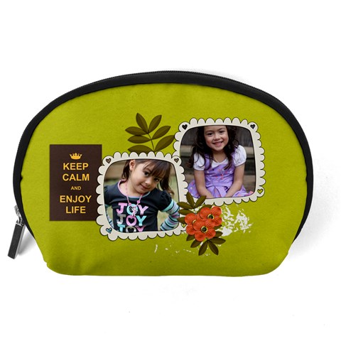 Pouch (l) : Keep Calm By Jennyl Back