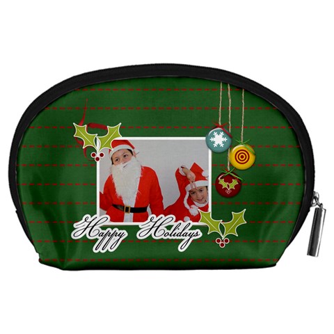 Pouch (l) : Happy Holidays By Jennyl Back