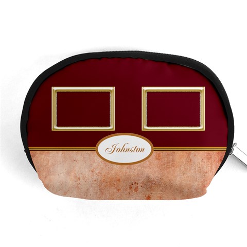 Rustic Red Accessory Pouch (medium) By Deborah Front