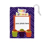 Happy Halloween Drawstring Pouch L - Drawstring Pouch (Large)