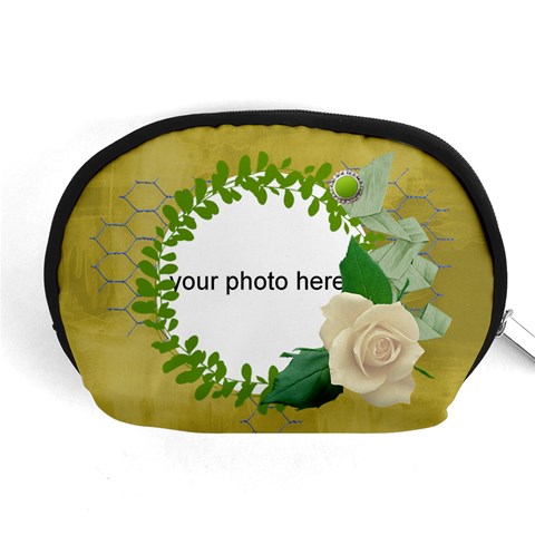 Green Dream Accessory Pouch M By Zornitza Front