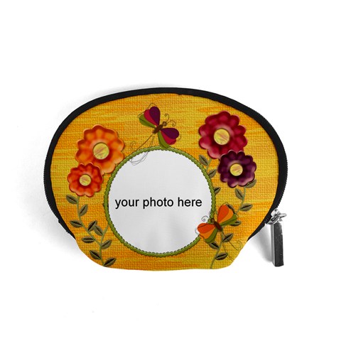 Colorful Butterflies Pouch S By Zornitza Front