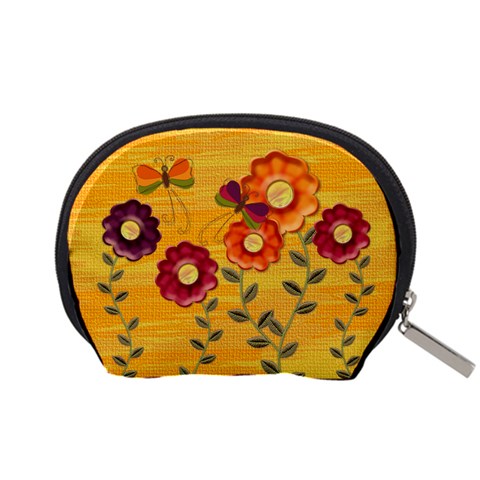 Colorful Butterflies Pouch S By Zornitza Back
