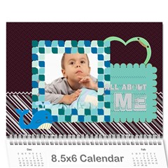 kids, child - Wall Calendar 8.5  x 6 