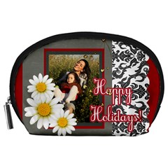 happy holiday - Accessory Pouch (Large)