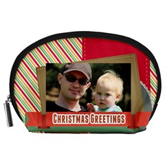 happy holiday - Accessory Pouch (Large)