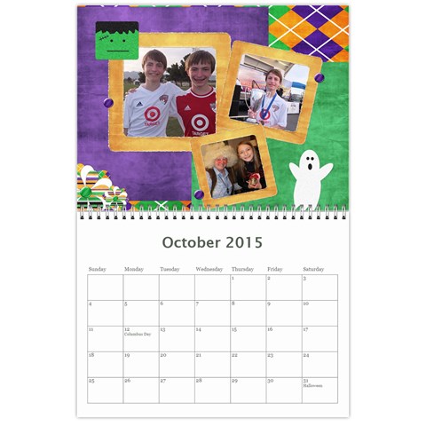 Mary Ellen s Calendar By Becky Oct 2015