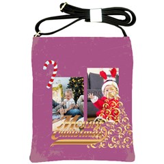 merry christmas - Shoulder Sling Bag merry christmas - Shoulder Sling Bag