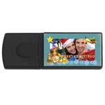 merry christmas - USB Flash Drive Rectangular (4 GB)