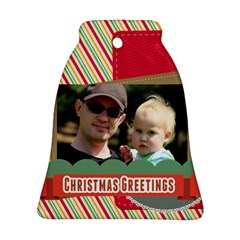 merry christmas - Bell Ornament (Two Sides)