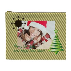 merry christmas - Cosmetic Bag (XL)