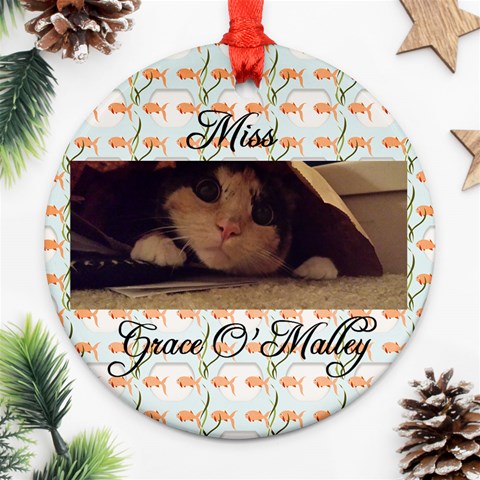 Gracie Ornament By Katrina Back