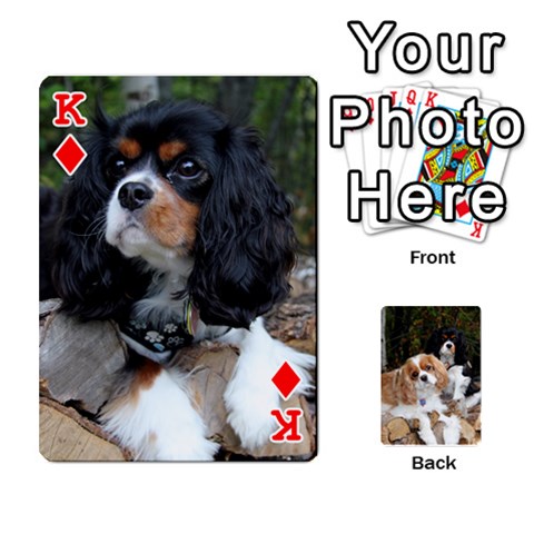 King Big Cards By Adele Savoie Front - DiamondK