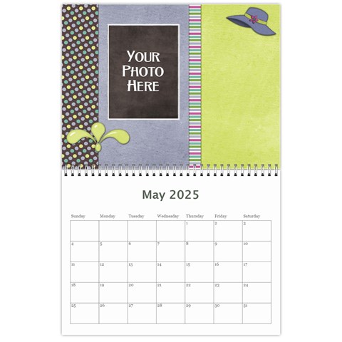 2025 Calendar Yard Work By Lisa Minor May 2025