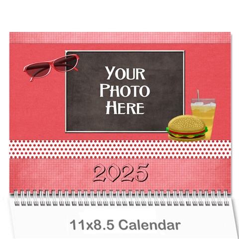 2025 Our Backyard Party Calendar By Lisa Minor Cover