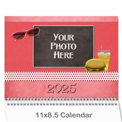 2025 Our Backyard Party Calendar - Wall Calendar 11  x 8.5  (12-Months)