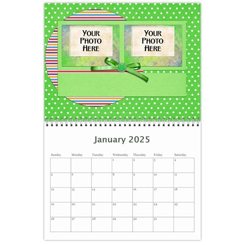 2025 Our Backyard Party Calendar By Lisa Minor Jan 2025