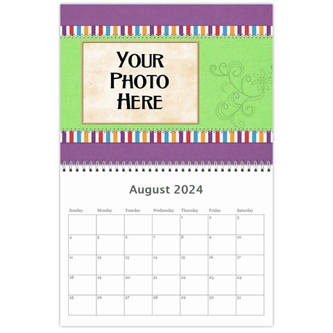 2024 Our Backyard Party Calendar By Lisa Minor Aug 2024