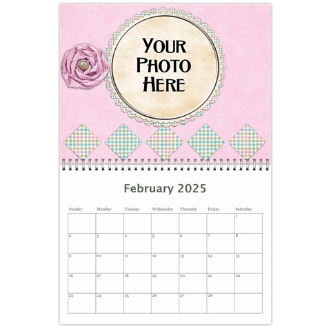 2025 Repose Calendar By Lisa Minor Feb 2025