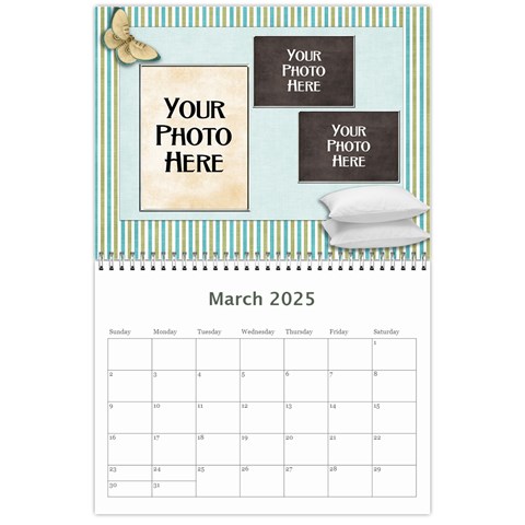 2025 Repose Calendar By Lisa Minor Mar 2025