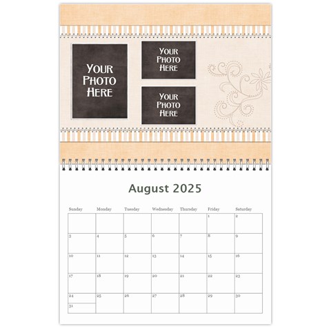 2025 Repose Calendar By Lisa Minor Aug 2025