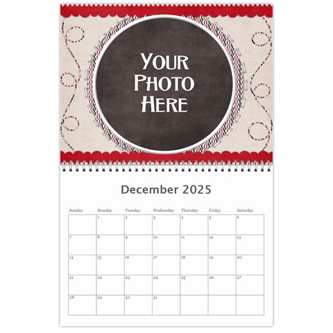 2025 Sweetie Calendar By Lisa Minor Dec 2025