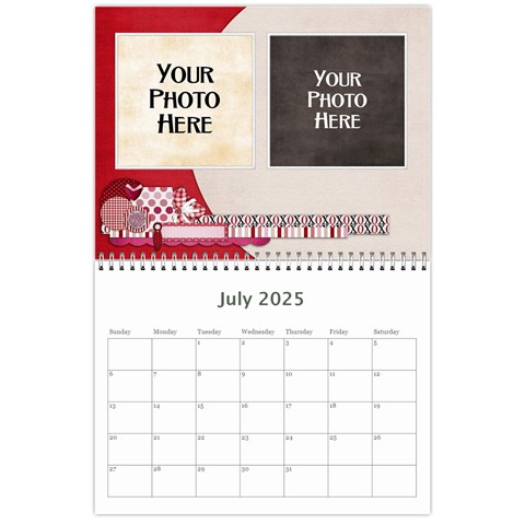 2025 Sweetie Calendar By Lisa Minor Jul 2025