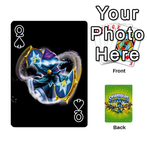 Queen Swap Force Cards By Szakismash Front - SpadeQ