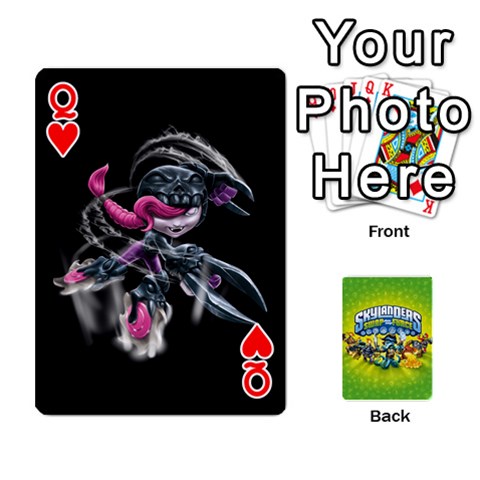 Queen Swap Force Cards By Szakismash Front - HeartQ