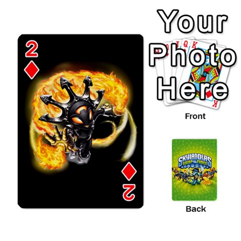 Swap Force Cards By Szakismash Front - Diamond2