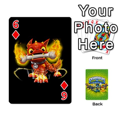 Swap Force Cards By Szakismash Front - Diamond6