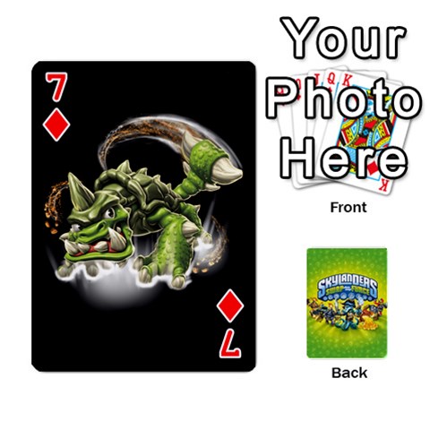 Swap Force Cards By Szakismash Front - Diamond7