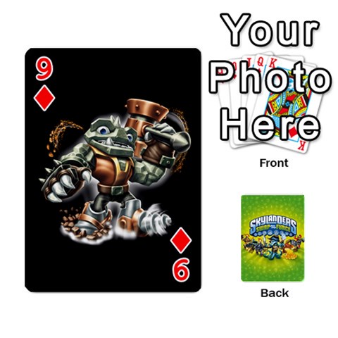 Swap Force Cards By Szakismash Front - Diamond9
