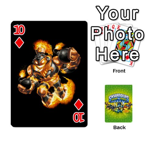Swap Force Cards By Szakismash Front - Diamond10