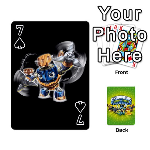 Swap Force Cards By Szakismash Front - Spade7