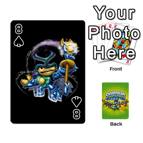 Swap Force Cards By Szakismash Front - Spade8