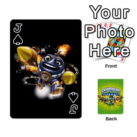 Jack Swap Force Cards By Szakismash Front - SpadeJ