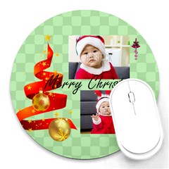 xmas - Round Mousepad