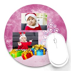 xmas - Round Mousepad