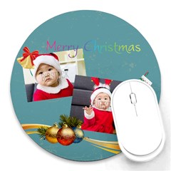 xmas - Round Mousepad