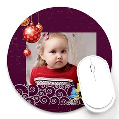 xmas - Round Mousepad