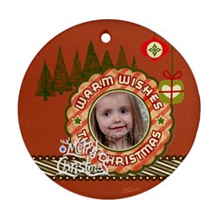 merry christmas - Ornament (Round)